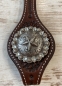 Concho Star mit Original Swarovski® antik 1 3/4
